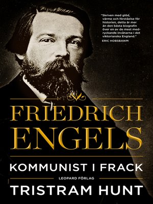 cover image of Friedrich Engels: Kommunist i frack